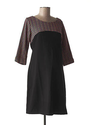 Robe maternité stretch noir POMKIN femme