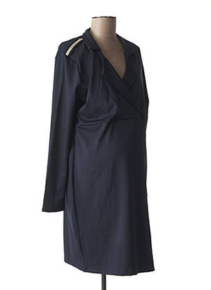Robe maternité empiècements bleu LOVE2WAIT femme