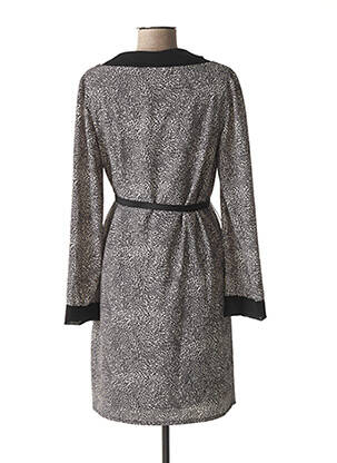Robe maternité empiècements noir MENONOVE femme