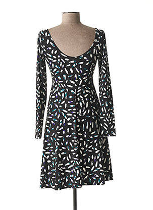 Robe maternité tissage jersey noir POMKIN femme