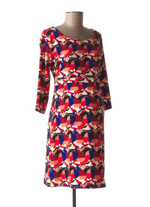 Robe maternité stretch rouge FRAGILE femme