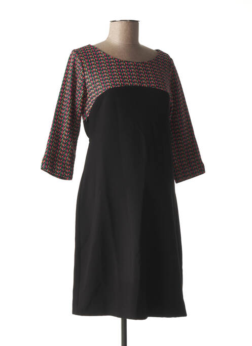 Robe maternité stretch noir POMKIN femme