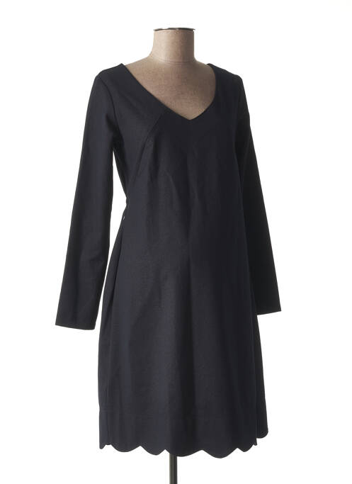 Robe maternité stretch bleu POMKIN femme
