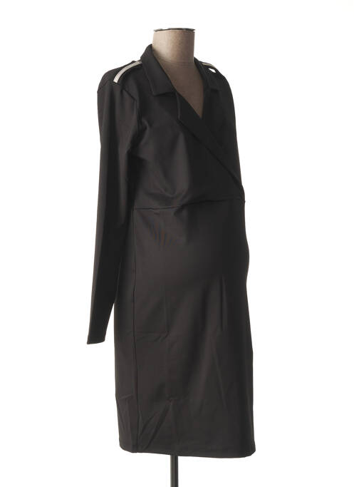 Robe maternité empiècements noir LOVE2WAIT femme