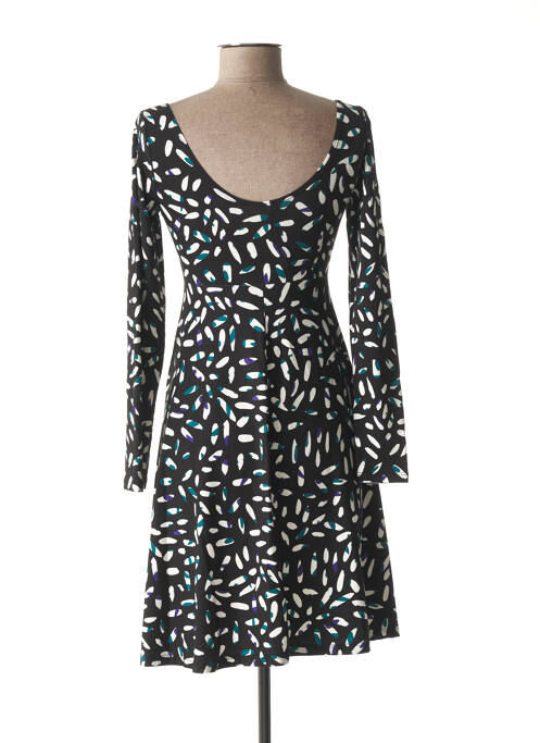 Robe maternité col rond noir POMKIN femme