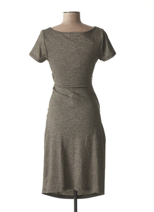 Robe maternité jaune FRAGILE pour femme