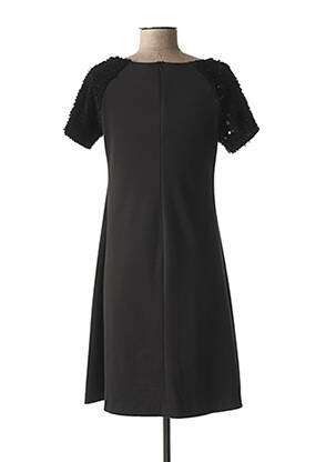 Robe maternité tissage jersey noir PIETRO BRUNELLI femme