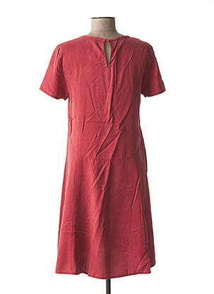 Robe maternité col rond rouge LOVE2WAIT femme
