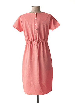Robe maternité col v rouge POMKIN femme