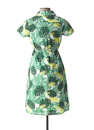 Robe maternité doublure vert POMKIN femme