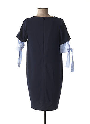 Robe maternité empiècements bleu MENONOVE femme