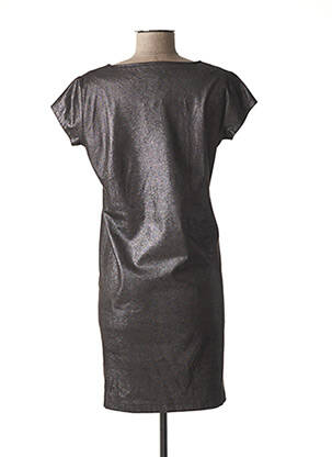 Robe maternité col v gris FRAGILE femme