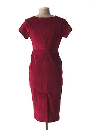 Robe maternité stretch rouge FRAGILE femme