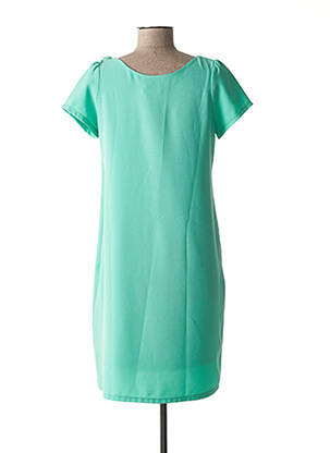 Robe maternité stretch vert NINA BELLY femme
