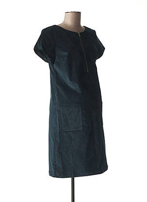 Robe maternité stretch vert FRAGILE femme