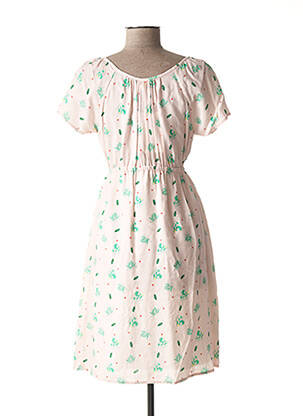 Robe maternité doublure rose POMKIN femme