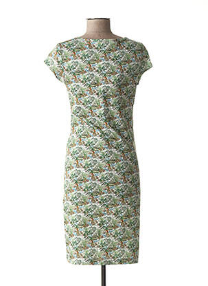 Robe maternité stretch vert FRAGILE femme