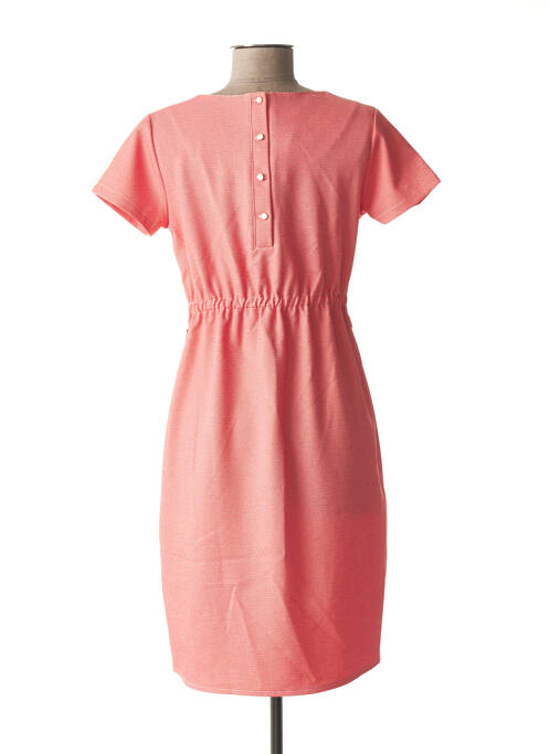 Robe maternité col v rouge POMKIN femme