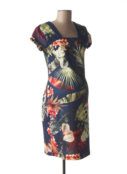 Robe maternité stretch bleu LOVE2WAIT femme