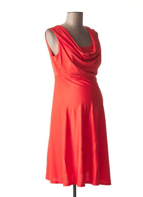 Robe maternité stretch orange POMKIN femme