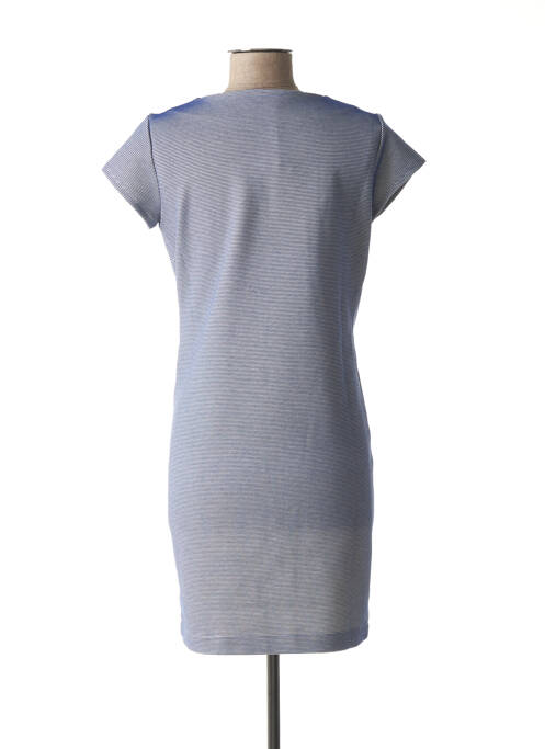 Robe maternité bleu FRAGILE pour femme