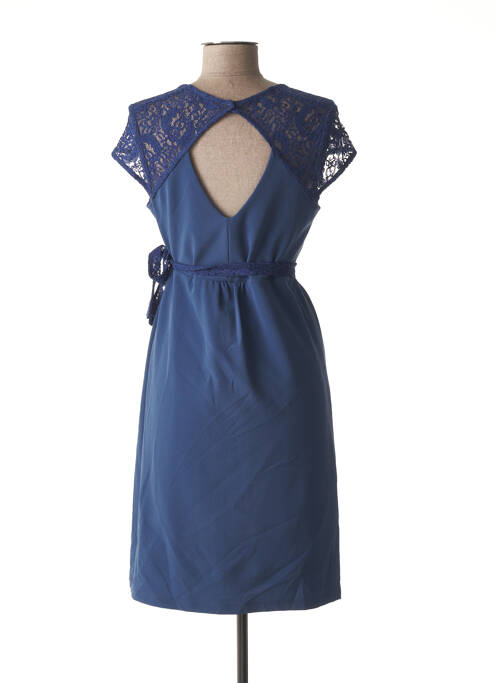 Robe maternité bleu NINA BELLY pour femme
