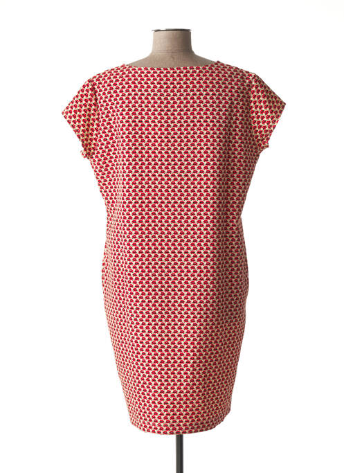 Robe maternité rouge FRAGILE pour femme