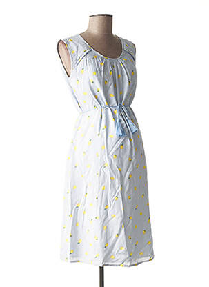 Robe maternité doublure bleu POMKIN femme