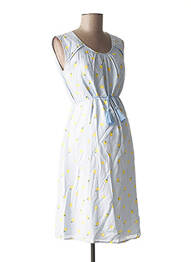 Robe maternité doublure bleu POMKIN femme