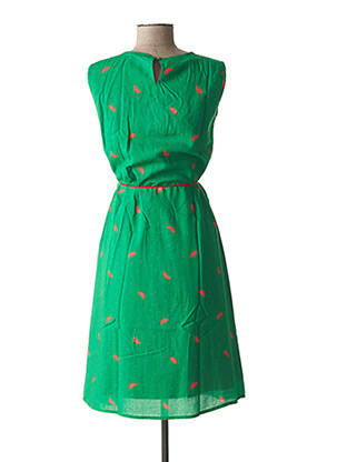 Robe maternité doublure vert POMKIN femme