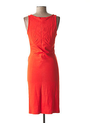 Robe maternité stretch orange FRAGILE femme
