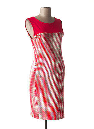 Robe maternité stretch rouge NINA BELLY femme