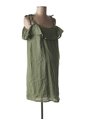 Robe maternité doublure vert MENONOVE femme