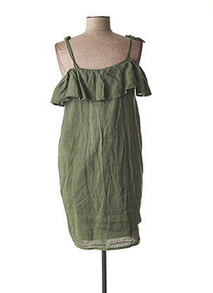 Robe maternité doublure vert MENONOVE femme