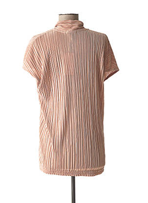 Chemisier maternité manches courtes rose FRAGILE femme