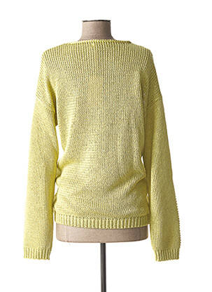 Pull maternité stretch vert FRAGILE femme