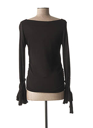 Pull maternité col v noir PIETRO BRUNELLI femme