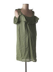 Robe maternité vert MENONOVE pour femme seconde vue