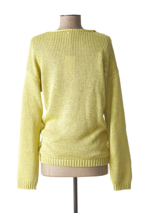 Pull maternité stretch vert FRAGILE femme