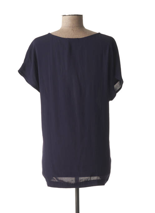 Chemisier maternité bleu FRAGILE pour femme