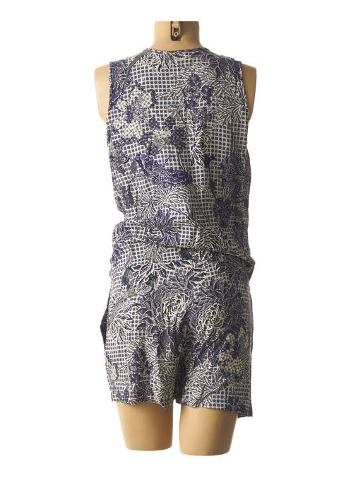 Combinaison maternité bleu FRAGILE femme