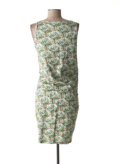 Robe maternité vert FRAGILE femme