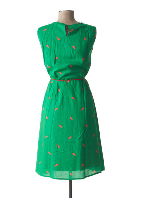 Robe maternité vert POMKIN femme