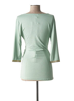 T-shirt / top maternité manches 3/4 vert MUM OF THE WORLD BY GRIET femme