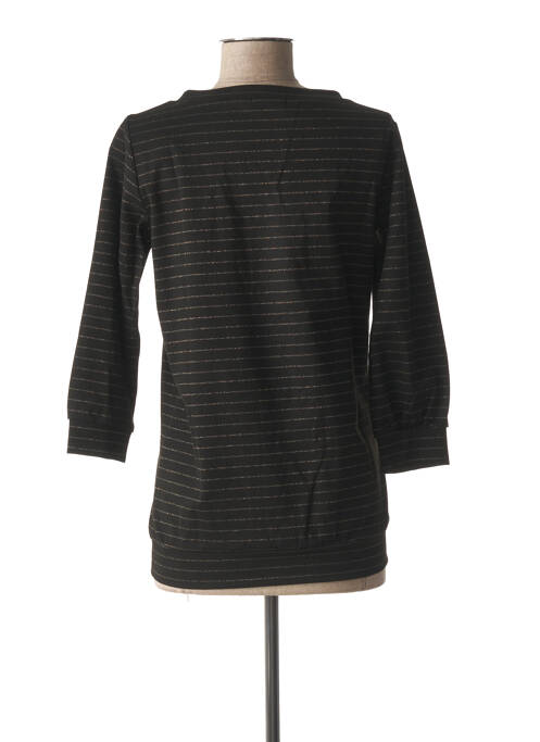 Pull maternité noir FRAGILE femme