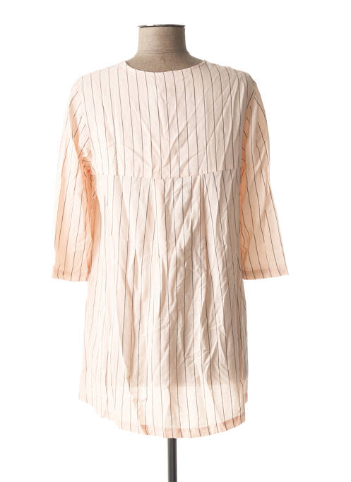 Tunique maternité rose FRAGILE pour femme