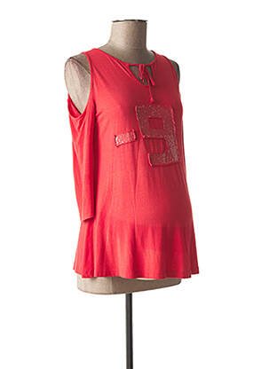 Chemisier maternité coupe évasée rose MENONOVE femme