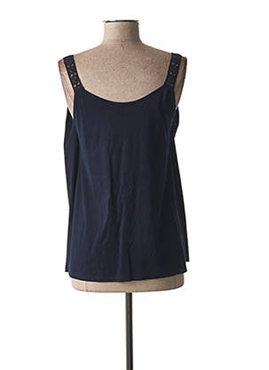 Chemisier maternité fines bretelles bleu POMKIN femme
