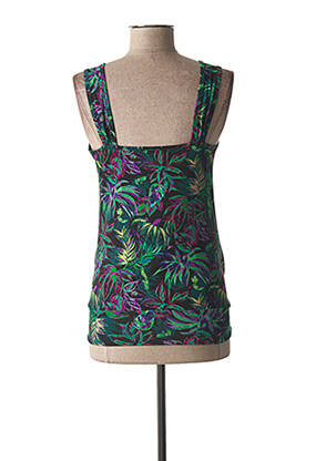 T-shirt / top maternité col v vert FRAGILE femme