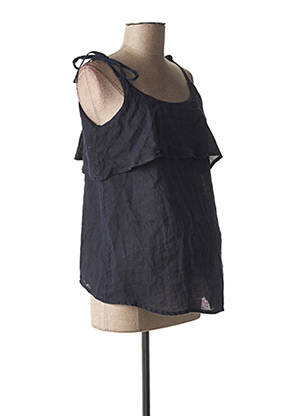 Chemisier maternité coupe large bleu MENONOVE femme